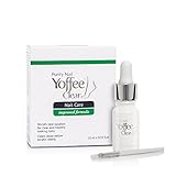 Yoffee Clear Advanced Nail Fungus Solution with Antibacterial Tea Tree and Moisturizing Argan Oil for Finger and Toe Nails, 10ml / 0.34 oz.