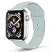 RUOQINI Compatible with Apple Watch Band 38mm 42mm 40mm 44mm,Sport Silicone Soft Replacement Band Compatible for Apple Watch Series 4/3/2/1