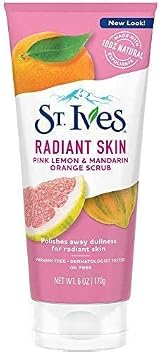 St Ives Even & Bright Pink Lemon Orange Scrub 6 oz 2 Pack Exfoliating Facial view 2