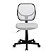 Flash Furniture Neri Low Back White Mesh Swivel Task Office Chair