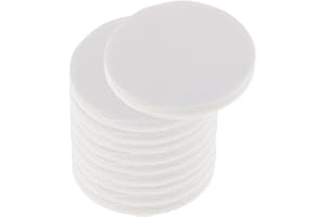 Abbraccia 100x Round Microwave Oven Insulation Paper, Microwave Kiln for Glass Fusing Pottery Ceramic Fiber Insulation Blanket