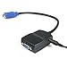 StarTech.com 2 Port VGA Video Splitter - USB Powered - 2048x1536 - VGA Video Monitor Splitter Dual Port (ST122LE) Black