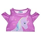 Build A Bear Workshop Sparkly Unicorn T-Shirt