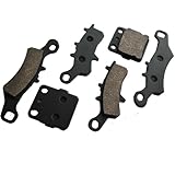Caltric Brake Pads Fits KAWASAKI KFX450R KFX 450 R 2008-2014 Front Rear Brakes