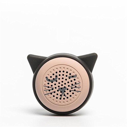 STEAM PANDA Bluetooth Speakers, 2-3 Hours Playback, Bluetooth 4.2, Animal Modeling, Self-Timer, Mobile Phone Pendant, Holiday Gift (Cat)
