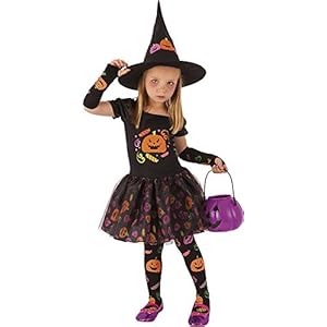 Comprar Rubies- Disfraz infantil Bruja Candy - Varias Tallas - Tiendas Online Disfraces para Halloween para niños - Envíos Baratos o Gratis
