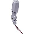 Intermatic EK4736S Select Grade Fixed Mount Electronic Photocontrol with Stem, Swivel and Top Lens