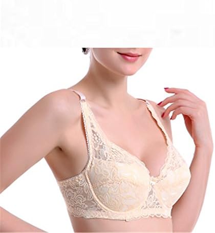 34 36 38 40 42 B C D Big Cup French Lace Bra Hot Summer Thin Cotton Cup Bombshell Underwear Sexy Lingerie Push up Intimates Khaki 40
