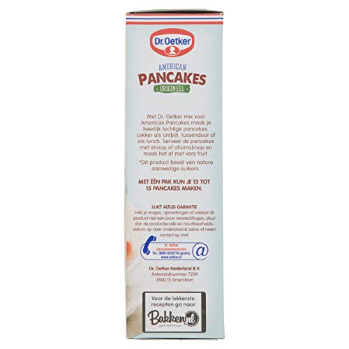 Dr. Oetker American Pancakes Origineel, luchtige pannenkoeken mix voor 14 stuks (multipack 6 x 300 gr) - Afbeelding 8
