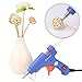 Rdxone Hot Glue Gun with Glue Sticks 10 Pieces | Best Mini Blue Glue Gun Quick Trigger Melt Adhesive for DIY Small Craft Projects & Sealing and Quick Repairs (20 Watt)