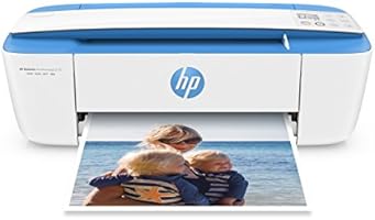 HP DeskJet 3775- Impresora compacta multifuncional de tinta, color azul