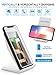 Wireless Charger, Pasonomi Qi Certified Fast Wireless Charger Stand for Galaxy S9/S9+/8/8+, Note 8/5, S7/S7 Edge/S6 Edge+, Standard Wireless Charging Compatible with iPhone X/8/8 Plus (No AC Adapter)