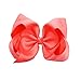 16Pcs 8 Inch Hair Bows Girls Large Big Boutique Grosgrain Ribbon Hair Bows Alligator Hair Clips Hair Accessories For Baby Girls Toddlers Kids Children Teens
