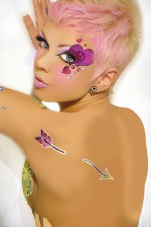 Xotic Eyes Valentine's Heart Mask