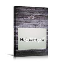 Canvas Wall Art Pressed Quotes Inspirational Words Art Print Motivational Quote - 12x18 inches