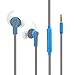 Otium Wired Earbuds Lightweight with Mic and Volume Control Sports In-Ear Headphones