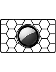 Holder Compatible with AirTag Air Tag Wallet Accessory Card Size Shape Case Black