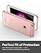 iPhone 6s case, iPhone 6 case,KimHee 3 in 1 Ultra Thin Slim Non Slip Design Hybrid Case Metal Textured Grip Anti Slip Skin& A Matte Touch for apple iphone 6s-Rose Gold(4.7inch)