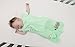 Baby Summer Sleep Sack Wearable Blanket approx. 1 Tog - Mint Owl - 0-6 months/SMALL
