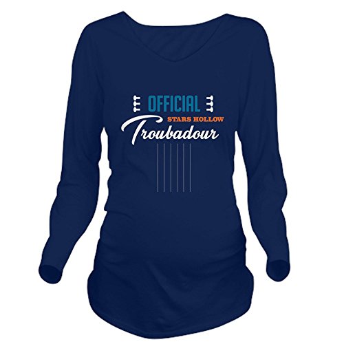 CafePress Office Stars Hollow Troubadour Dk Maternity Tee