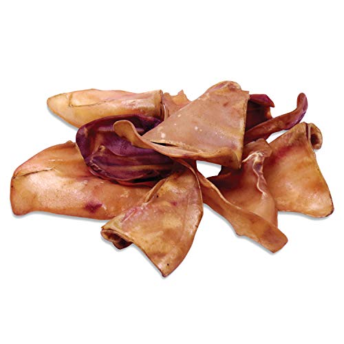 Norpur Pig Ears Dog Treats (100Pack) Natural, Healthy Training Snack