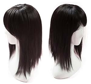 Women's Hair Toppers Clip in Top Hairpiece Toupee with
