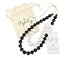 Teething Necklace for Mom, Silicone Teething Beads, 100% BPA Free (Black/White/Pearl)