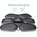 Koogeek Smart Training Gear/Abs Fit, Wireless Muscle Stimulation Fat Burning for Abdomen Fit Training with App for iOS and Android, Wireless Charging