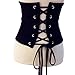 Soft Vintage Suede Wide Band Self Tie Wrap Around Corset Belt / Women Waist Belts