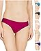 Nabtos Tag less Seamless Yoga Underwear Women's Panties Invisible Bikini Half Coverage Pack of 6