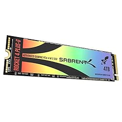 SABRENT Rocket 4 Plus-G 4TB Advanced Gaming M.2