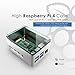 anidees Aluminum Extra High Pi case for Raspberry Pi 4 Model B - Silver