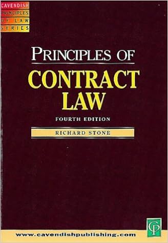 Principles Of Contract Law Principles Of Law Series Paul Dobson Nigel Gravells Richard Kidner Phillip Kenny Richard Stone 9781859415795 Amazon Com Books