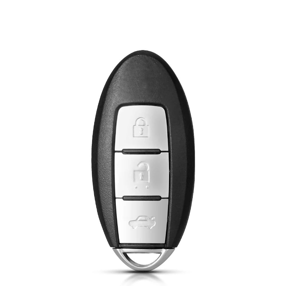 3 Buttons Smart Remote Car Key Shell Case For Nissan Rogue Teana Sentra Versa Key Cover Keyless Small Emergency Blade