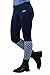 TuffRider Women's Ventilated Schooling Tights, Navy/Navy, Medium