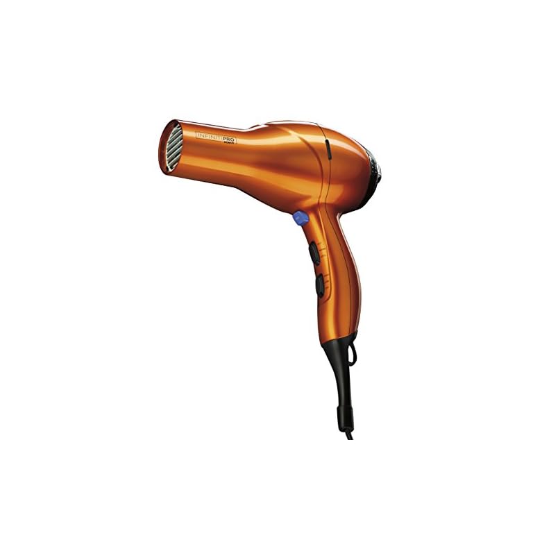 INFINITIPRO BY CONAIR 1875 Watt Salon Performance AC Motor Styling Tool/Hair Dryer; Orange