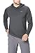 Trailside Supply Co. Men's Long Sleeve Running Hoodie Shirt Hooded Tee