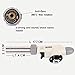 ButaneTorch Head Blow Lighter Cooking Culinary Flame Gun for Desserts BBQ creme brulee Braze Unfreeze And Outdoor Camping Kitchen Food Torch Head Adjustable Flame Size