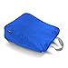 LAVIEVERT Toiletry Bag/Portable Travel Organizer/Household Storage Pack/Bathroom Makeup or Shaving Kit with Hanging for Business, Vacation, Household - Blue
