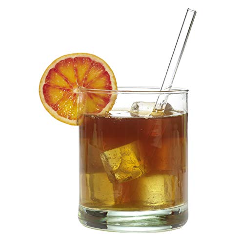 TFA Dostmann GlasWerk Short Glas Trinkhalme, 14.2015.10, 10 Stück, Spülmaschinengeeignet, für Cocktails – Bild 5