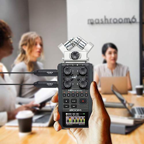 Comica CVMV02O Phantom Power Omnidirectional XLR Lavalier Lapel