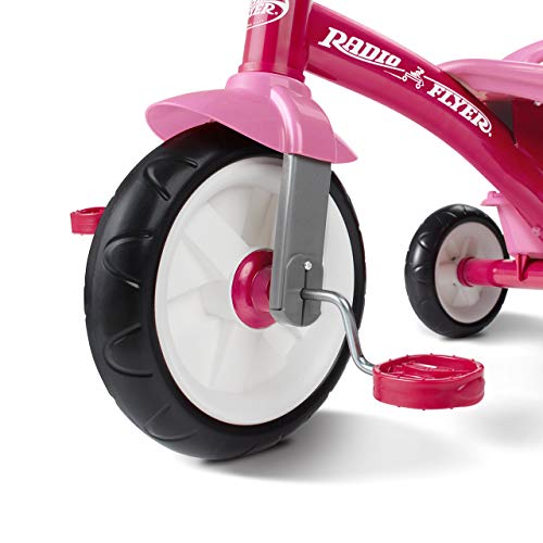 Radio Flyer 421PZ Rider Trike Ride On, Pink (Amazon Exclusive) (Renewed)