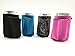 Beer Can Chuggie With Two Pockets - Holds Cigarette And Lighter, Phone, Keys, 3mm Neoprene (Assorted, 4 Pack)