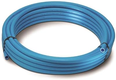 Polypipe 32mm x 25m MDPE Cold Water Mains Supply Pipe Blue