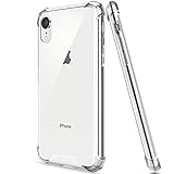 Salawat Compatible iPhone Xr Case, Clear iPhone Xr Case Cute Anti Scratch Slim Phone Case Cover Reinforced Corners TPU Bumper Shockproof Protective Case for iPhone Xr 6.1inch 2018 (Crystal Clear)