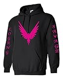 DAVIDMONIK Logang savage Hoodie Maverick pink design for boys girls and adults Hooded Sweatshirt