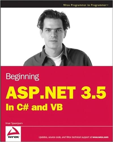 Beginning Asp Net 3 5 In C And Vb Spaanjaars Imar Amazon Com Books