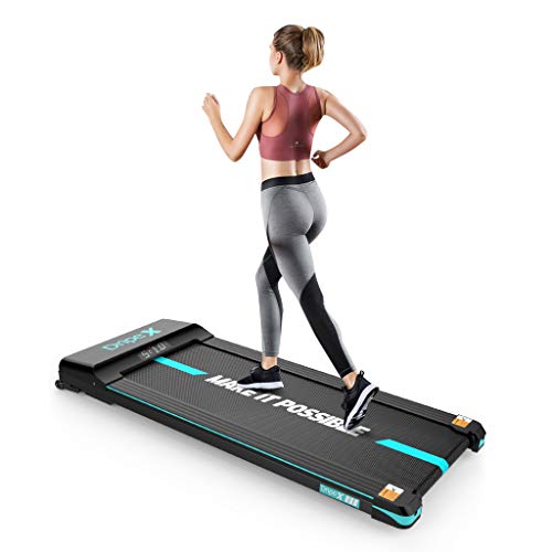 Dripex-Laufband-elektrisch-leise-Treadmill-1-6-kmh-einstellbar-500W-Motor-mit-Fernbedienung-und-LCE-Display-einfach-zu-transportieren-und-zu-lagern-geeignet-fuer-Buero-und-zuhause-OrangeBlau