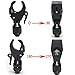MECO(TM) Universal Mount Clip Holder for Flashlight to Install on Bike