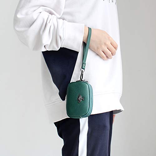 small wallet with wrist strap